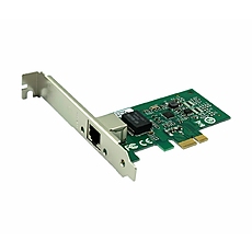 Адаптер за мрежа SeaMAX SA-RTL8111T, 10/100/1000Mbps, PCI Express, RJ45 порт, RTL8111F