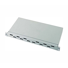 Оптичен панел 3M SPP3-E-1CD, 12 порта/ 24 влакна, 1U, сив, SC Duplex