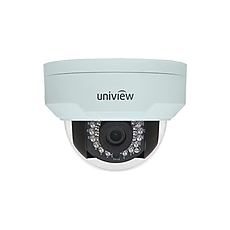Камера UNV IPC322E-IR-F36-IN, 2MP, вандалоустойчива, фиксирана куполна, 30m ден/нощ