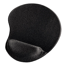 Mouse Pad HAMA, Ergonomic 54777- mini, Textile, Black