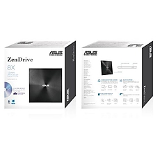 DVD Writer ASUS ZenDrive U7M Ultra-slim, USB 2.0, Black