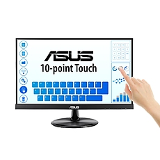 Тъ‡ мони‚ор ASUS VT229H 21.5&quot; FHD (1920x1080), IPS 178&deg; Frameless, HDMI