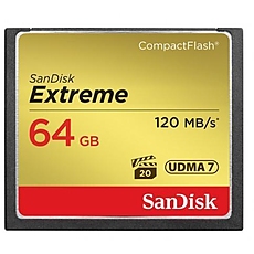 Memory card  SANDISK Extreme Compact flash, 64GB, UDMA7