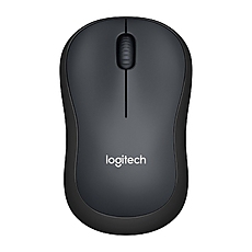 Wireless optical mouse LOGITECH M220 Silent, Black, USB