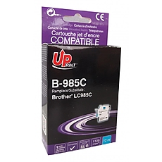 Ink cartridge UPRINT LC985, BROTHER, Cyan