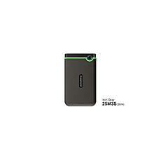 Transcend 1TB, 2.5" Portable HDD, StoreJet M3, Iron Gray, Slim