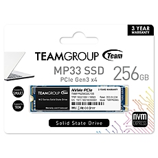 Solid State Drive (SSD) Team Group MP33, M.2 2280 256GB PCI-e 3.0 x4 NVMe