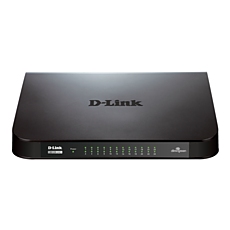 Суич D-Link GO-SW-24G/E, 24 портов 10/100/1000