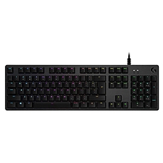 Logitech G512 Keyboard, GX Red Linear, Lightsync RGB, USB Passthrough Data/Power, Alumium Alloy, Game Mode, Black Carbon