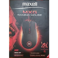 Mouse Gaming Maxell Samurai MXG GA-MOWR-MHG, ILLUMINATED, Black