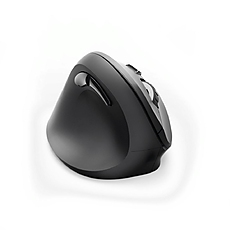 Hama Vertical, ergonomic EMW-500L" left-handed wireless mouse, 6 btns, blck