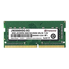 Transcend 8GB JM DDR4 2666Mhz SO-DIMM 1Rx16 1Gx16 CL19 1.2V