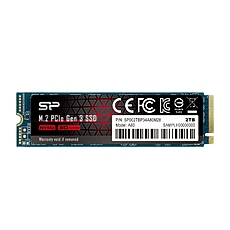 Solid State Drive (SSD) Silicon Power P34A80 M.2-2280 PCIe NVMe 2TB