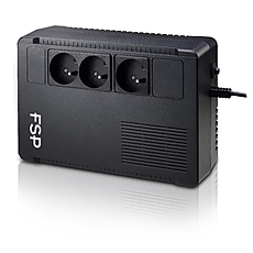 UPS FSP Eco 800, 800VA, 480W, USB-B, 2 x RJ11/45, Черен