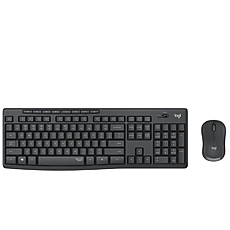 Logitech MK295 Silent Wireless Combo - GRAPHITE - US INTL - 2.4GHZ - INTNL