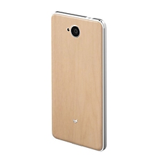 MS LUMIA 650 FLIP CVR LGH WOOD