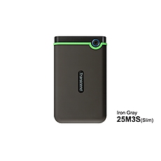 Transcend 4TB, 2.5" Portable HDD, StoreJet M3, Iron Gray