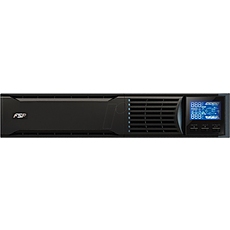 UPS FSP Group Champ Rack 2K, 2000VA, 1800W, LCD, 3 Schuko, USB, RS-232