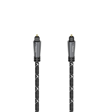 Audio Optical Fibre Cable HAMA ODT plug (Toslink), metal, 1.5 m