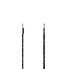 Audio Cable HAMA  3.5 mm jack plug - plug, stereo, metal, gold-plated, 1.5m
