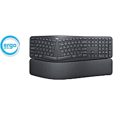 Logitech Wireless Keyboard ERGO K860, US INTL, Central, Graphite