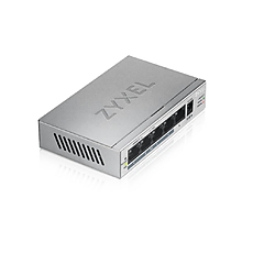 Switch ZyXEL GS1005-HP, 5 Port Gigabit PoE+ unmanaged, 60W