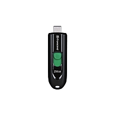 Transcend 256GB, USB3.2, Pen Drive, Type-C, Capless, Black