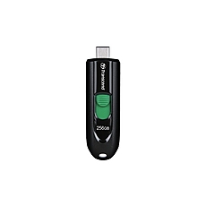 Transcend 256GB, USB3.2, Pen Drive, Type-C, Capless, Black