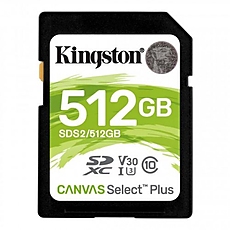 512G SDMIC KINGST CANVAS SEL+