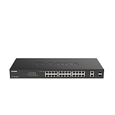 D-Link 26-Port PoE+ Gigabit Smart Managed Switch