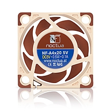 Noctua Вентилатор Fan 40x40x20mm 5V 5000rpm - NF-A4x20-5V