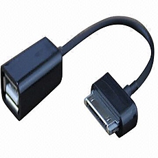 VCom РљР°Р±РµР» OTG Samsung M / USB AF Black - CU277-0.15m