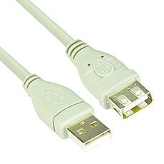 VCom РљР°Р±РµР» USB 2.0 AM / AF - CU202-3m