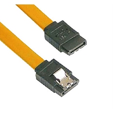 VCom Кабел SATA Cable W/Lock - CH302-Y 0.45m