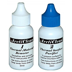 Arctic Silver ArctiClean - Thermal Surface Kit 2 x 30ml