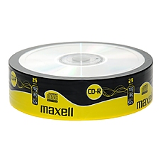 CD-R80 MAXELL, 700MB, 52x, 25 pk