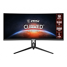 MSI Optix MAG301CR2, 29.5", 200Hz, 1ms, VA, 2560x1080, 21:9, Curved 1500R, Freesync Premium, Gaming OSD, Mystic Light, Anti-Flicker, LBL, 300 nits, 3000:1, 1x DP (1.2), 2x HDMI (2.0), 1x Type C (DP alt.), Earphone out, Height Adj, VESA, 9S6-3CB45H-010