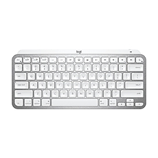 Logitech MX Keys Mini For Mac Minimalist Wireless Illuminated Keyboard - PALE GREY - US Intl - EMEA