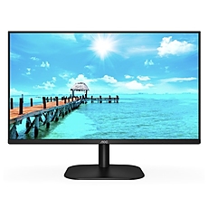 AOC 27B2AM 27" WLED VA 1920x1080@75Hz, 4ms GTG, 250cd/m2, 4000:1, 20M:1 DCR, Low Blue Light, Tilt, D-SUB, HDMI, Speakers, Black