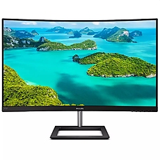 Philips 272E1CA 27" Curved 1500R WLED VA 1920x1080@75Hz, 4ms, 250cd/m2, 3000:1, Mega Infinity DCR, Low Blue Light, Tilt, D-SUB, HDMI, DP,  Speakers, Black