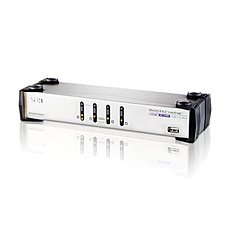 KVMP switch ATEN CS1744C-AT 4-port, PS/2-USB, VGA, Audio