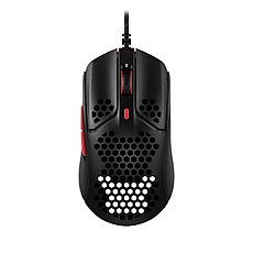 Геймърска мишка HyperX Pulsefire Haste, RGB, USB 2.0, Черен/Червен