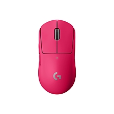Logitech G Pro X Superlight Wireless Mouse, Lightspeed Wireless 1ms, HERO 25K DPI Sensor, 400 IPS, Onboard Memory, >63g, Magenta