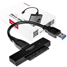 AXAGON ADSA-1S USB2.0 - SATA HDD External Adapter Incl. 2.5" Case