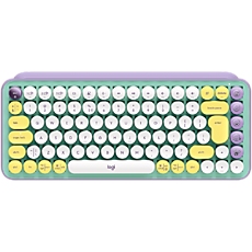 LOGITECH POP Keys Wireless Mechanical Keyboard With Emoji Keys - DAYDREAM_MINT - US INT'L - BT  - INTNL - BOLT