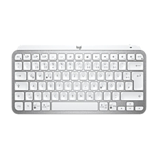LOGITECH MX Keys Mini Minimalist Wireless Illuminated Keyboard - PALE GREY - US INT'L - 2.4GHZ/BT - INTNL