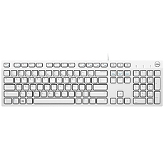 Dell Multimedia Keyboard-KB216 - US International (QWERTY) - White