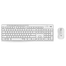 LOGITECH MK295 Silent Wireless Combo - OFF WHITE - US INT'L - 2.4GHZ  - INTNL