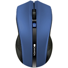 CANYON MW-5 2.4GHz wireless Optical Mouse with 4 buttons, DPI 800/1200/1600, Blue, 122*69*40mm, 0.067kg