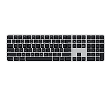 Apple Magic Keyboard with Touch ID and Numeric Keypad for Mac models with Apple silicon - Black Keys - International English